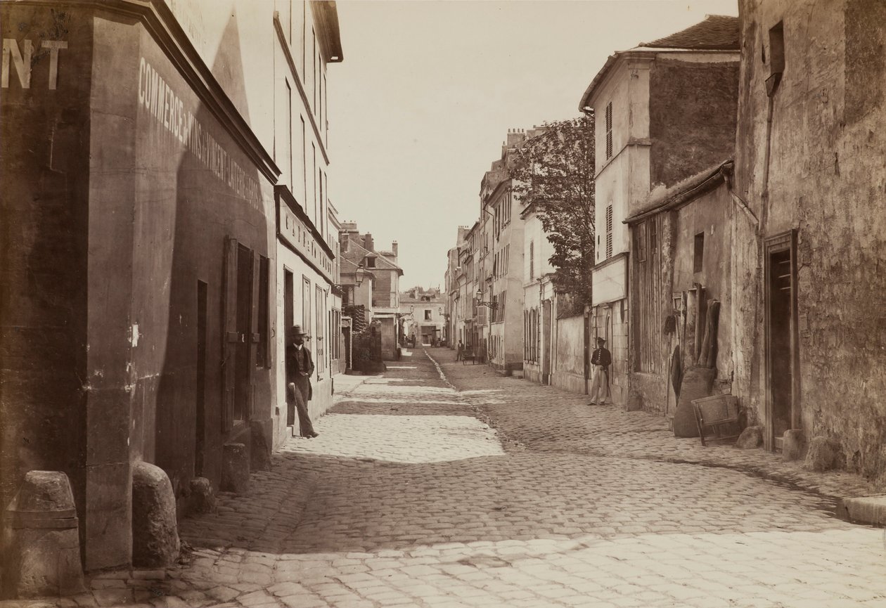 Ulica Lourcyna autorstwa Charles Marville