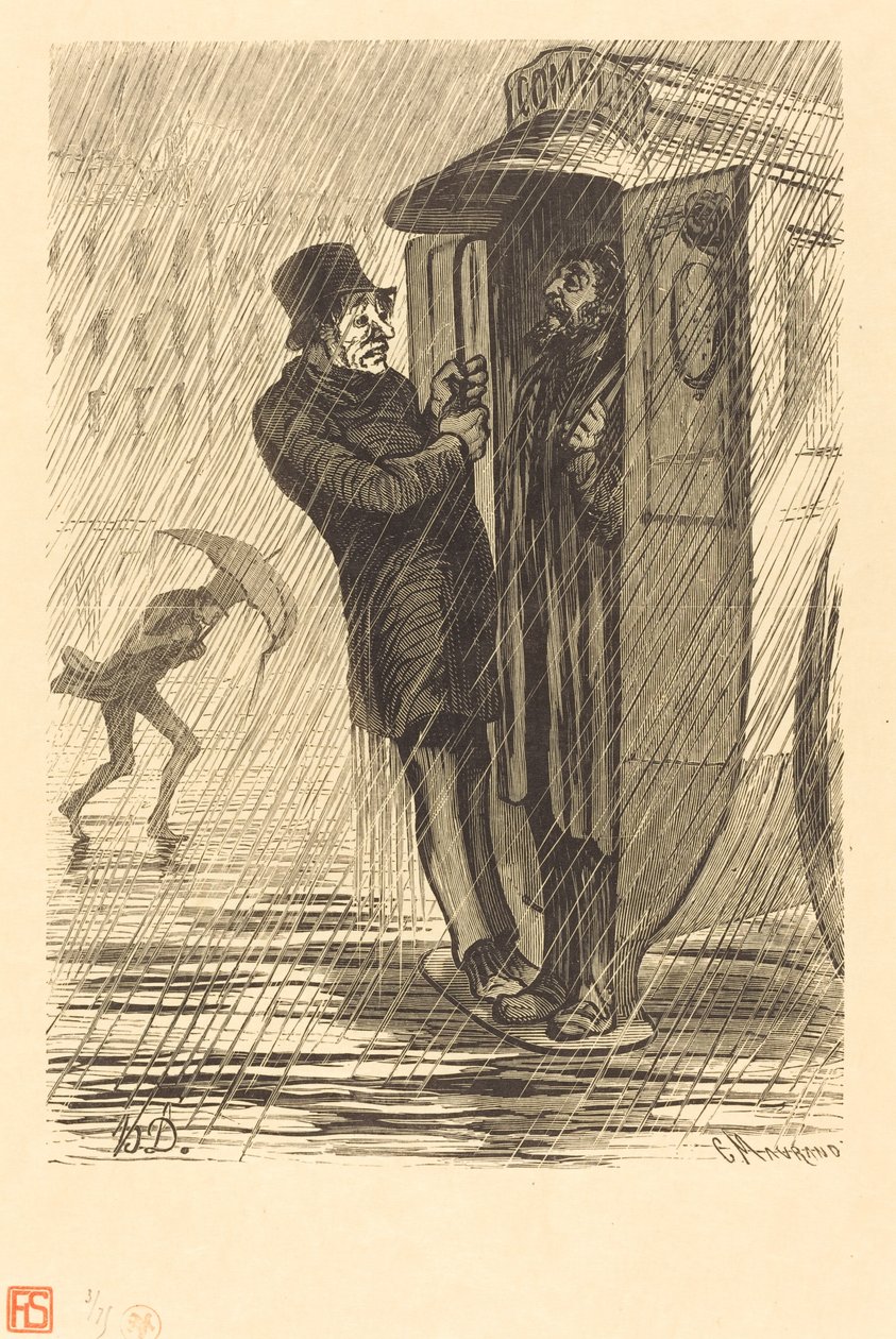Całkowicie!!! autorstwa Charles Maurand after Honoré Daumier