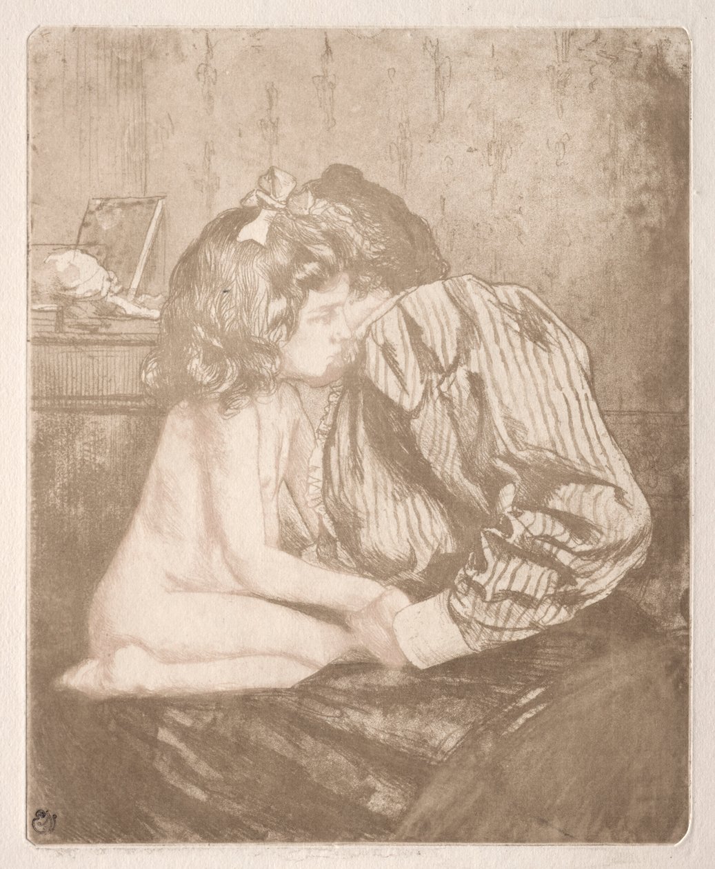 Confidences, z nowej edukacji sentymentalnej, 1901. autorstwa Charles Maurin