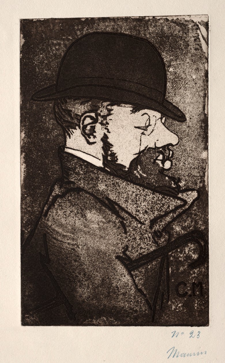 Henri z Tuluzy-Lautrec. autorstwa Charles Maurin