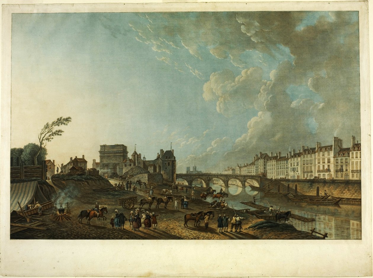 Port St. Bernard autorstwa Charles Melchior Descourtis
