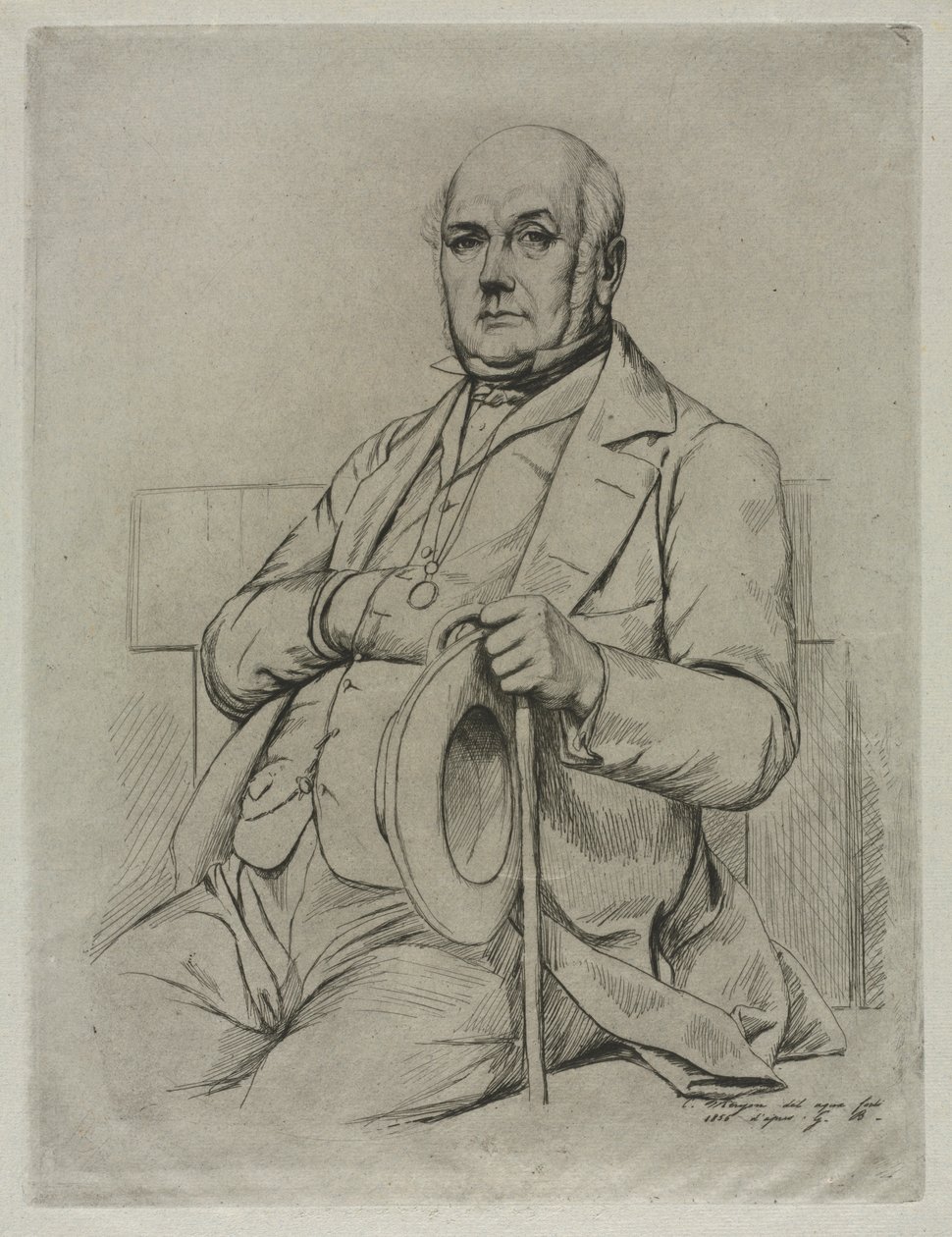 Kazimierza Le Conte, 1856. autorstwa Charles Meryon
