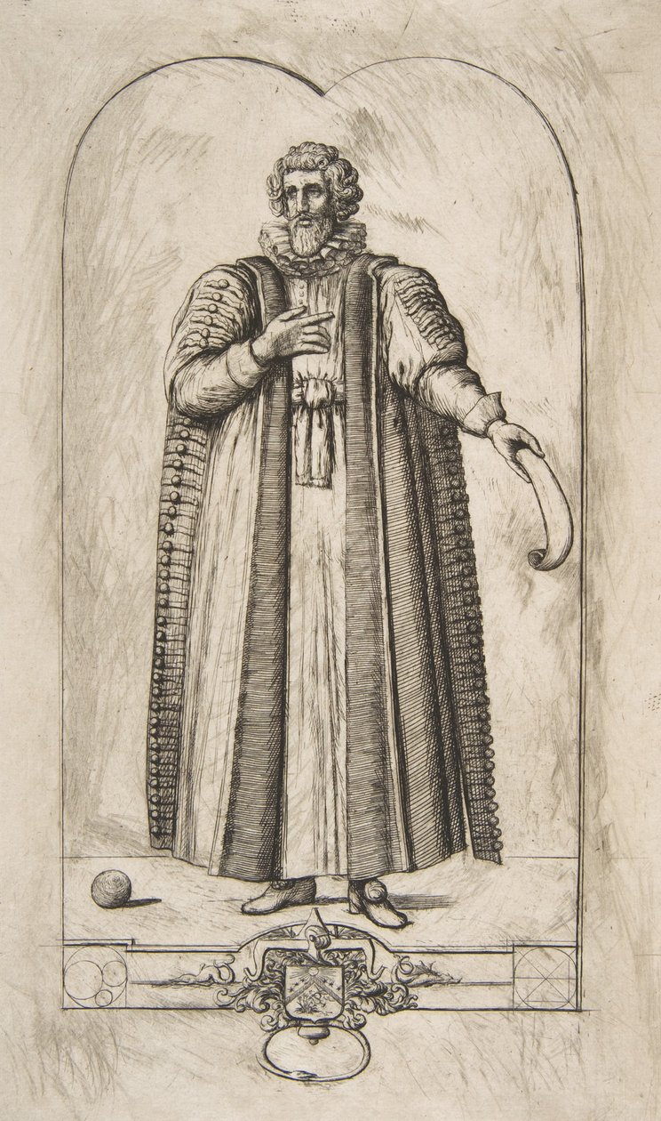 Francois Viete, 1861. autorstwa Charles Meryon