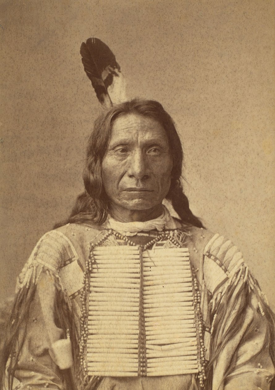 Czerwona chmura Mahpiya Luta, 1880. autorstwa Charles Milton Bell