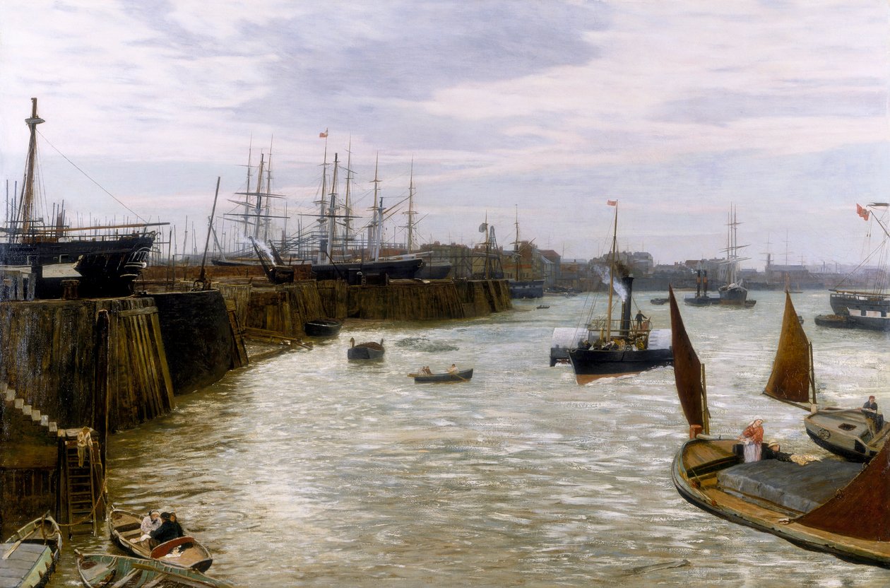 „Czarna ściana”, 1872 r. autorstwa Charles Napier Hemy