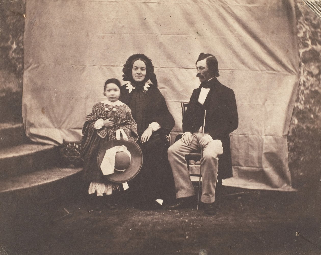 [Grupa rodzinna], 1854. autorstwa Charles Nègre
