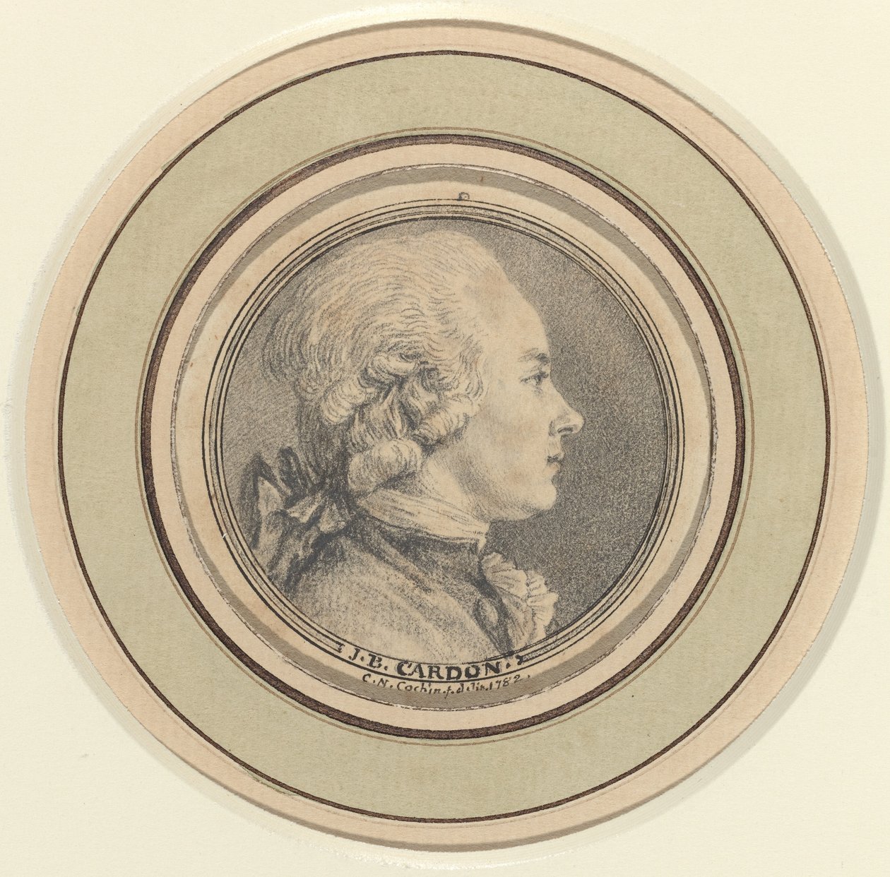 JB Cardon autorstwa Charles Nicolas Cochin II