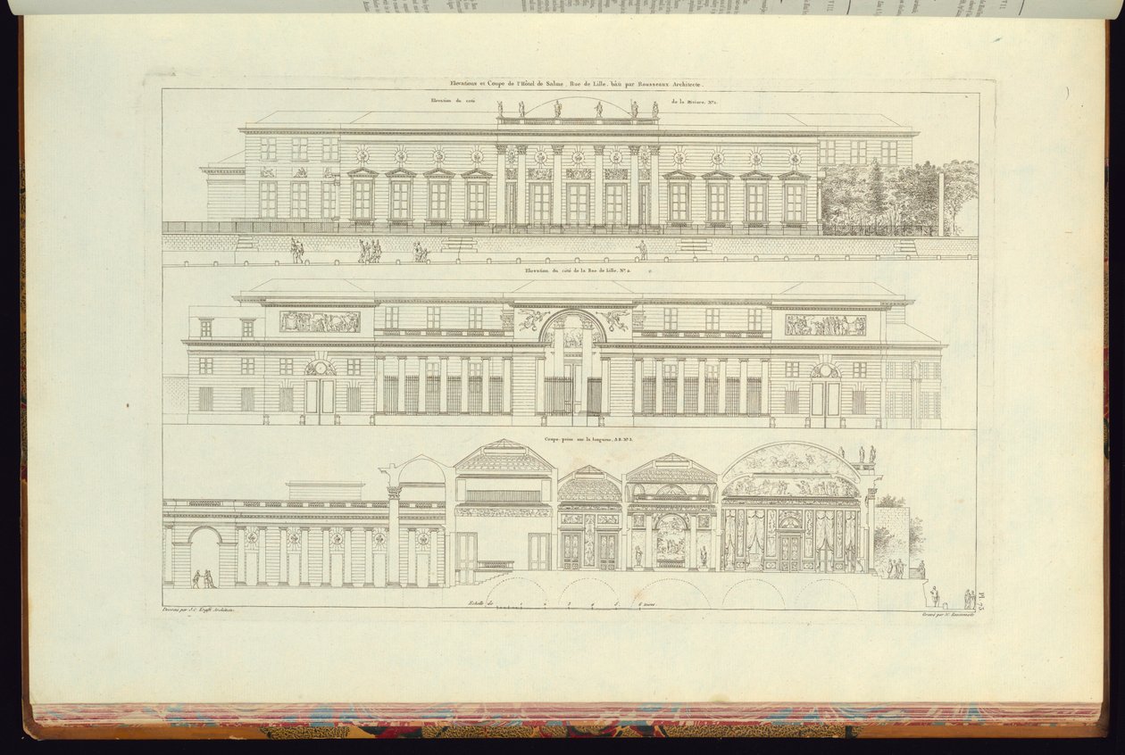 Oprawa (Francja) autorstwa Charles Nicolas Ransonnette