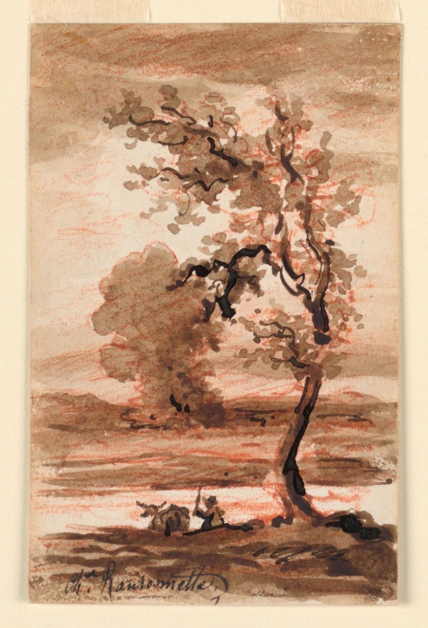 Krajobraz autorstwa Charles Nicolas Ransonnette