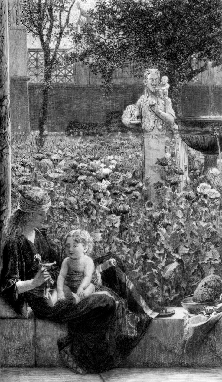 Cildish Affection, c1880-1882. autorstwa Charles Olivier Murray