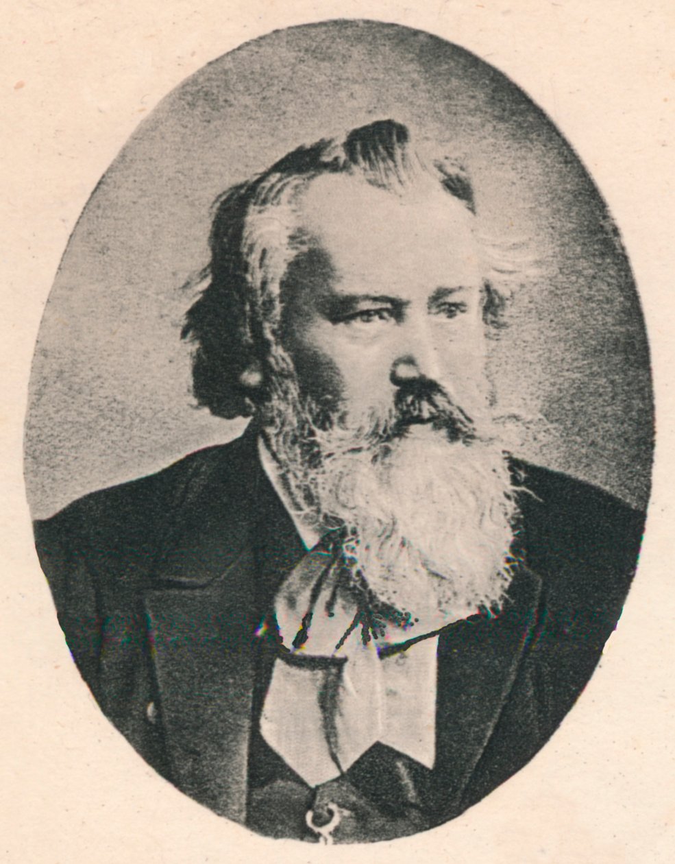 „Brahms.”, 1893, 1895 autorstwa Charles Olivier de Penne