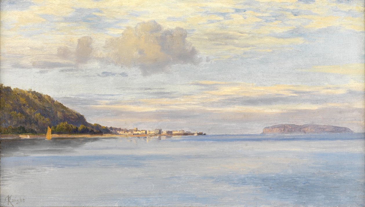 Appledore, przypływ autorstwa Charles Parsons Knight