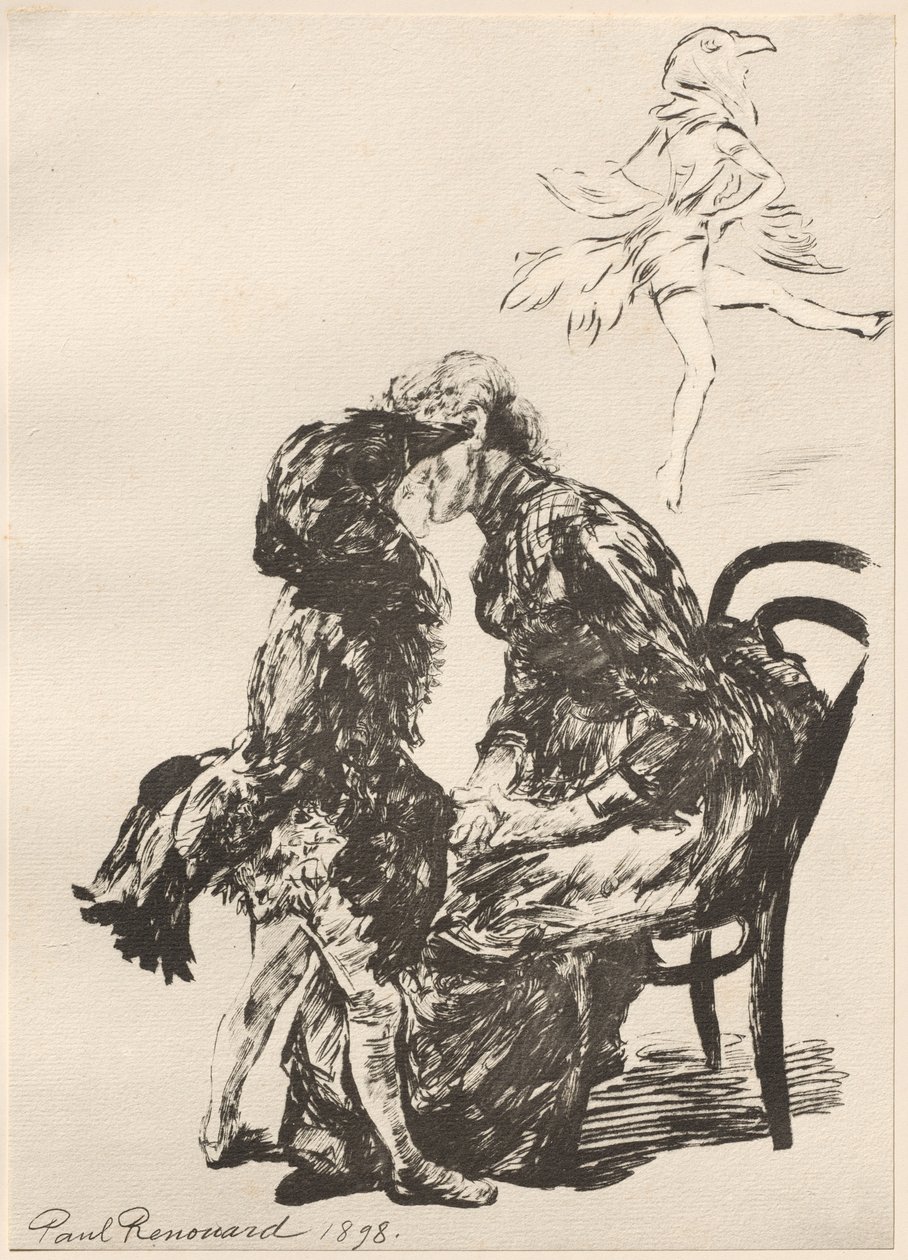 Przed baletem, 1898. autorstwa Charles Paul Renouard