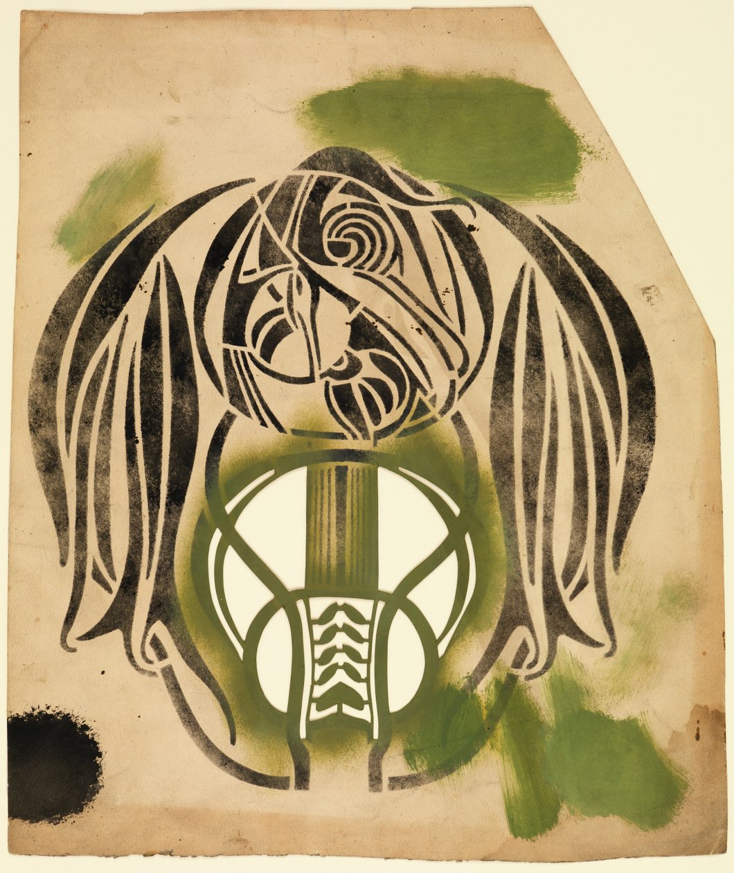 Szablon autorstwa Charles Rennie Mackintosh