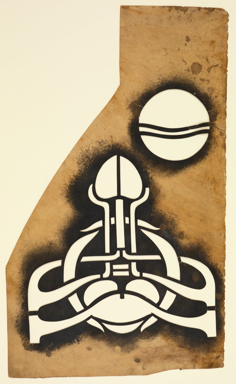 Szablon autorstwa Charles Rennie Mackintosh