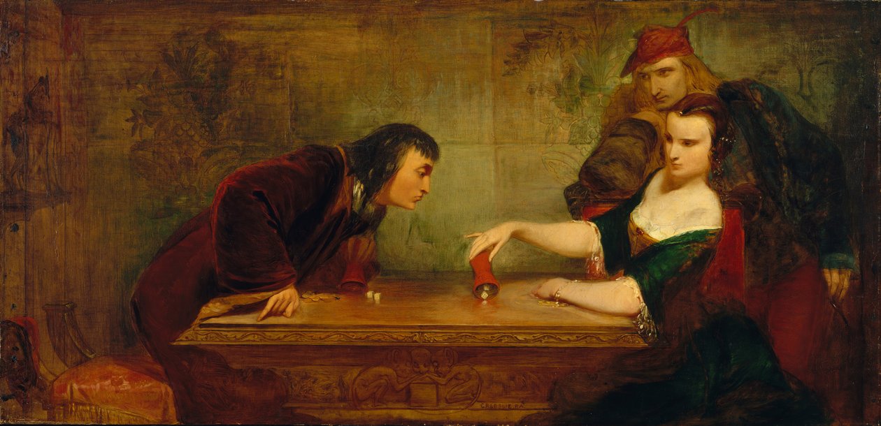 Ostatni rzut, ca. 1840. autorstwa Charles Robert Leslie