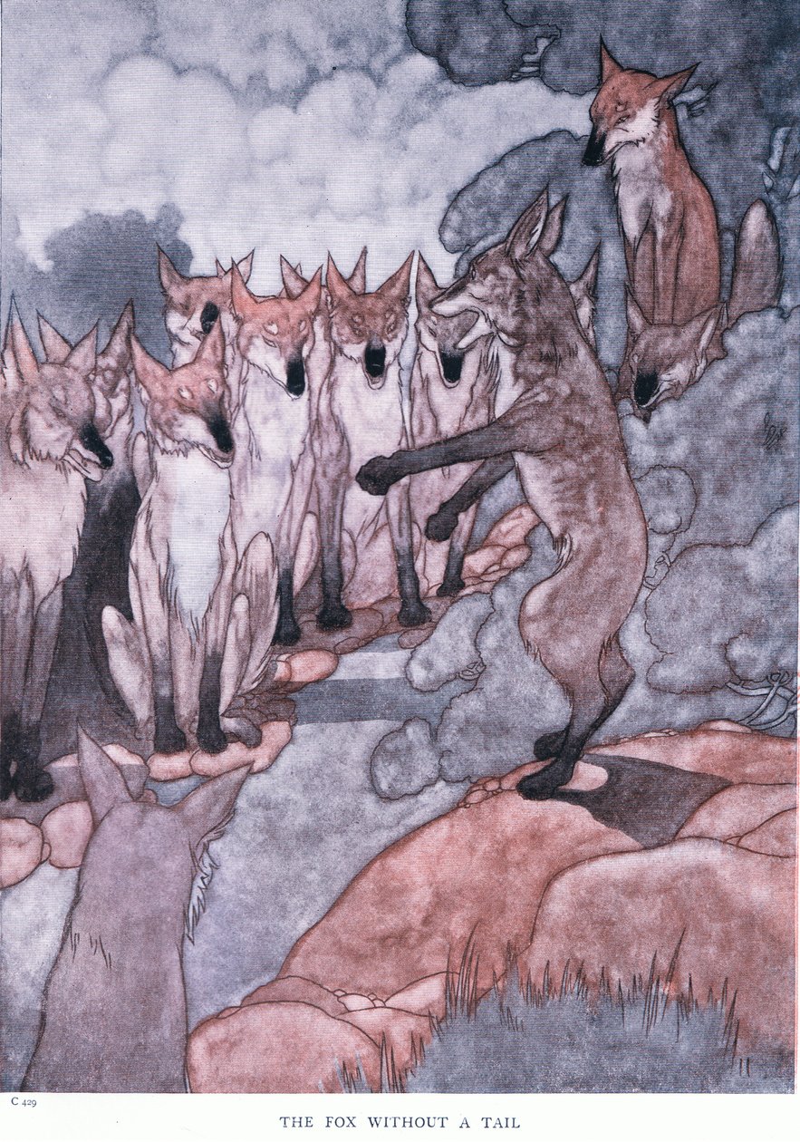 Lis bez ogona, lata 30. XX w. autorstwa Charles Robinson