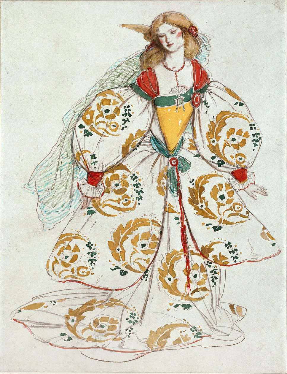 Kostiumy, c1850-1880 autorstwa Charles S Ricketts