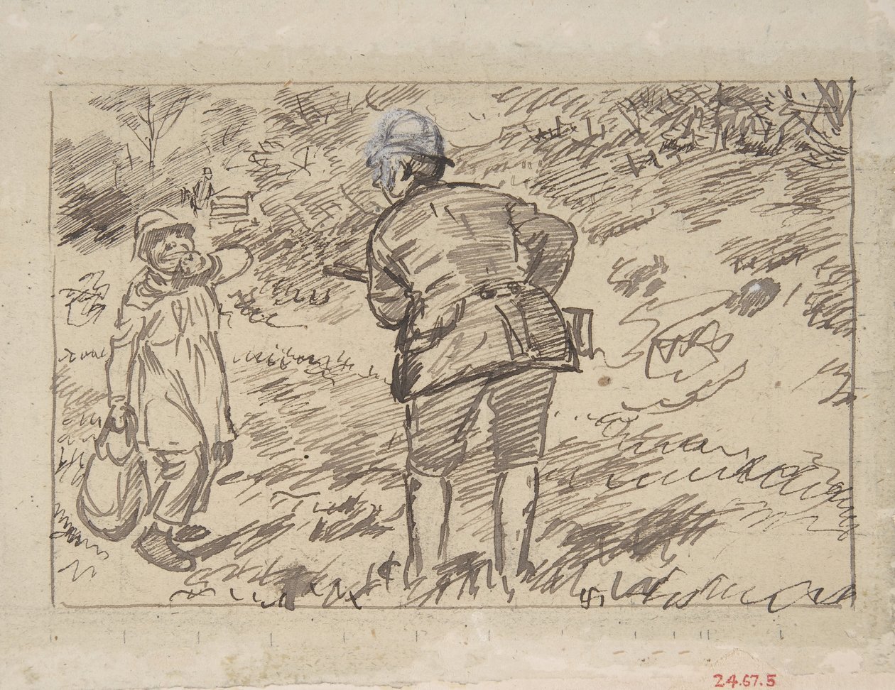 Napomnienie, 1870-1891. autorstwa Charles Samuel Keene