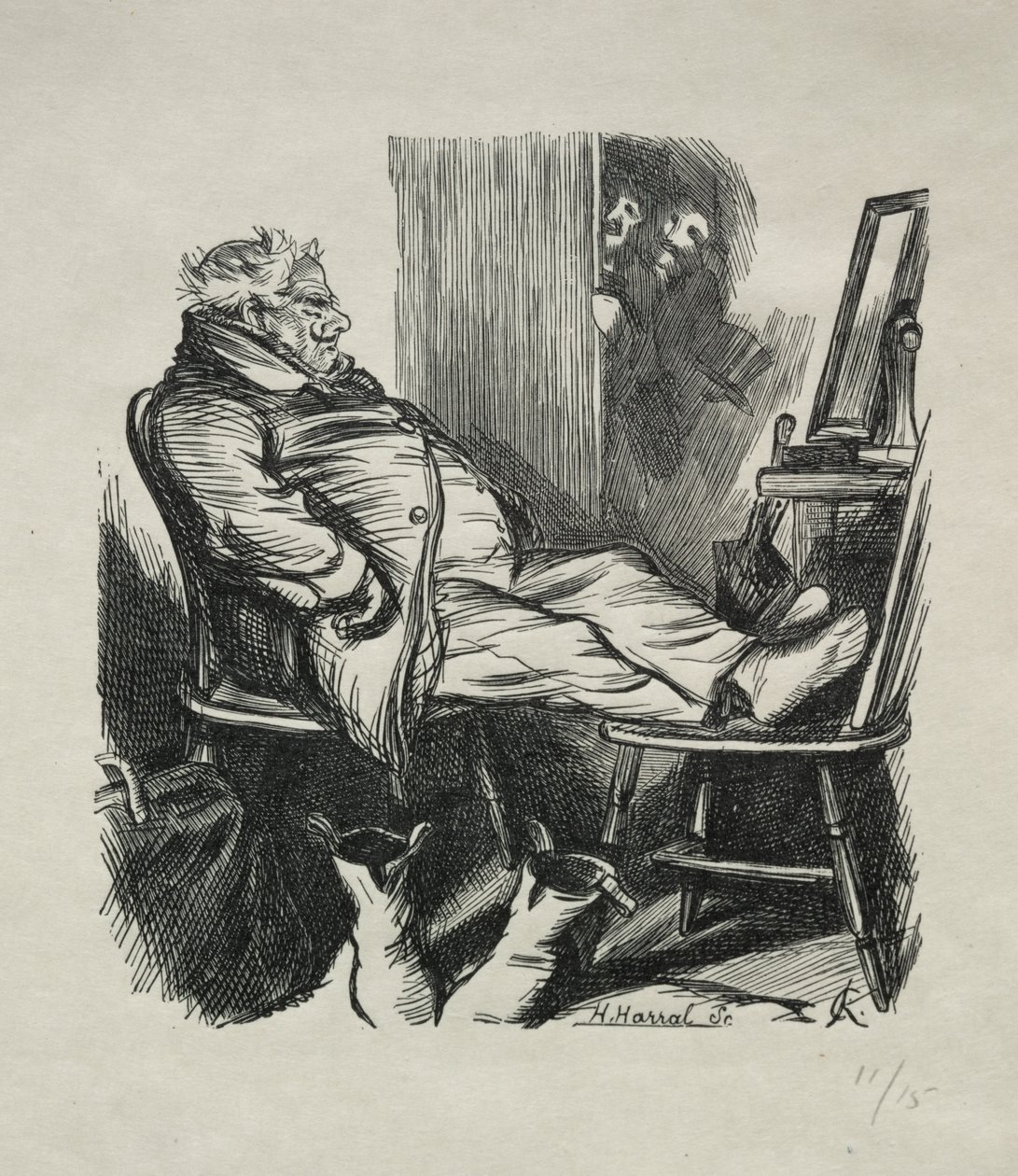 Jak zgubiłem wąsy autorstwa Charles Samuel Keene