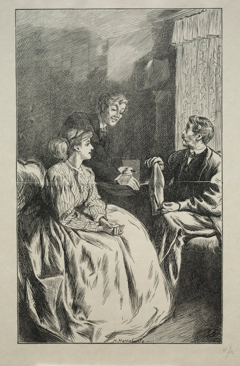 Jak zgubiłem wąsy, 1866. autorstwa Charles Samuel Keene