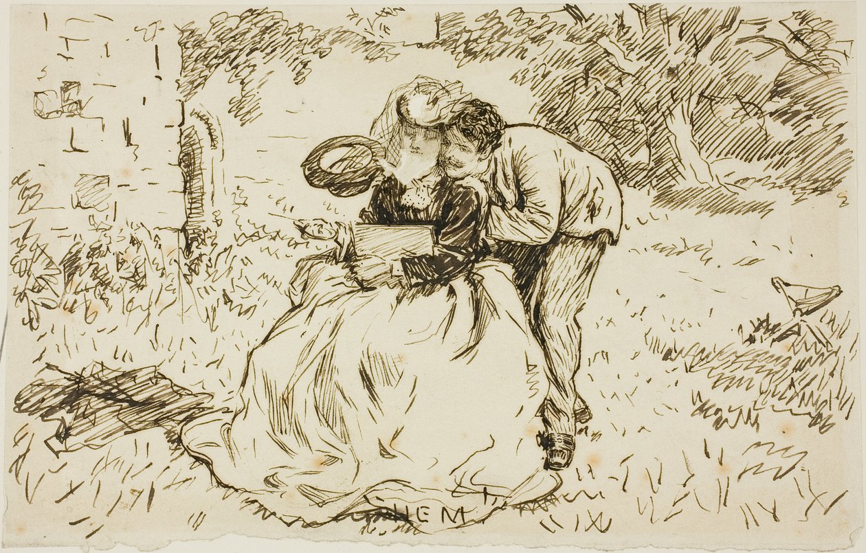 Perspektywiczny autorstwa Charles Samuel Keene