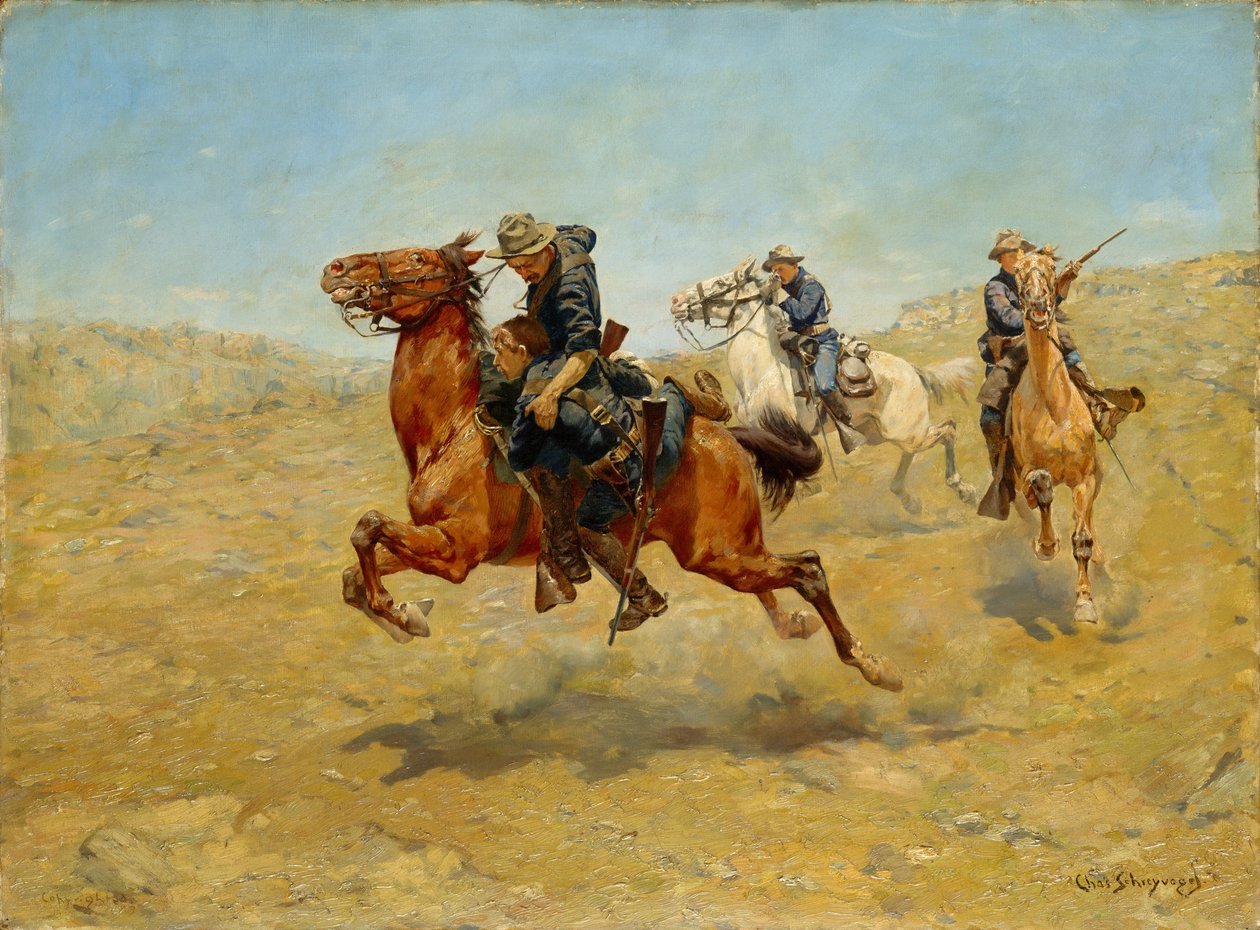 Mój Bunkie, 1899 autorstwa Charles Schreyvogel