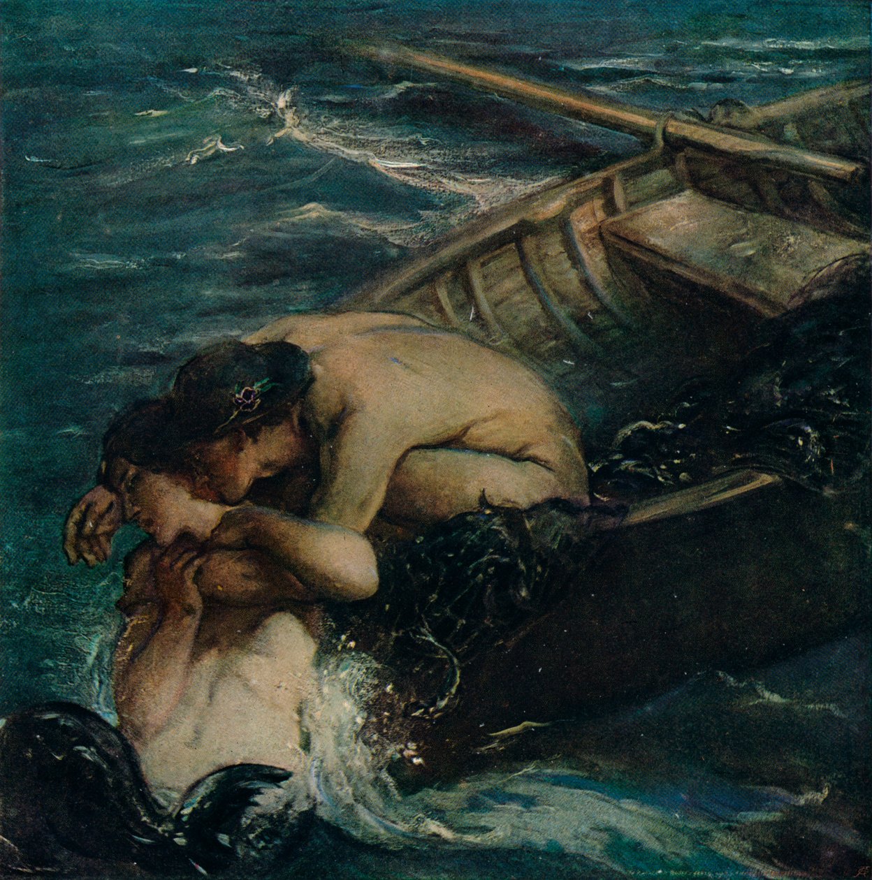 "Syrenka", c1909 autorstwa Charles Shannon