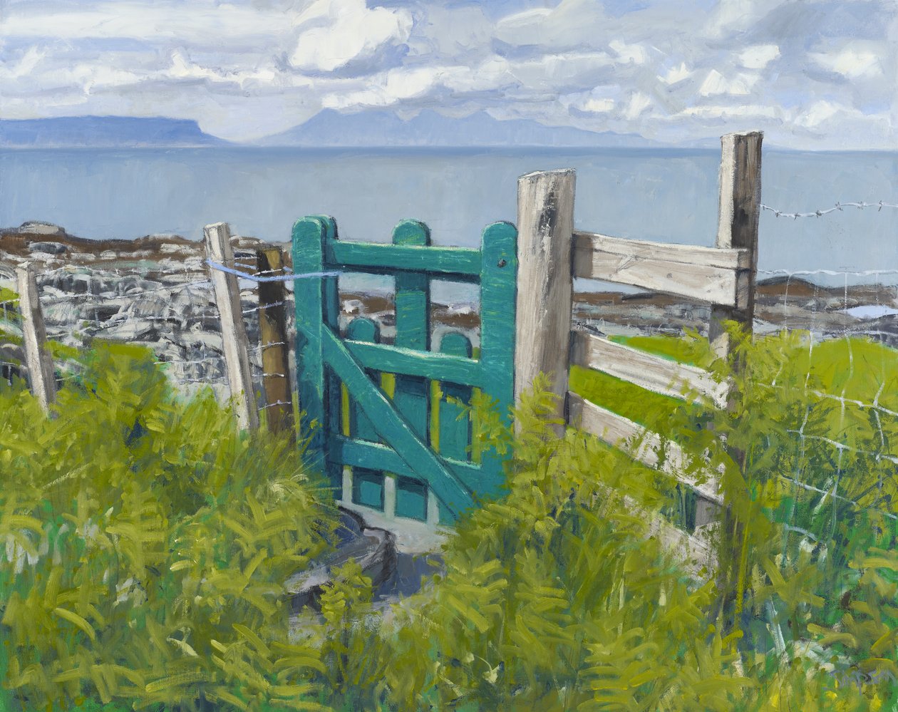 Brama, 2012 (olej na płótnie) autorstwa Charles Simpson