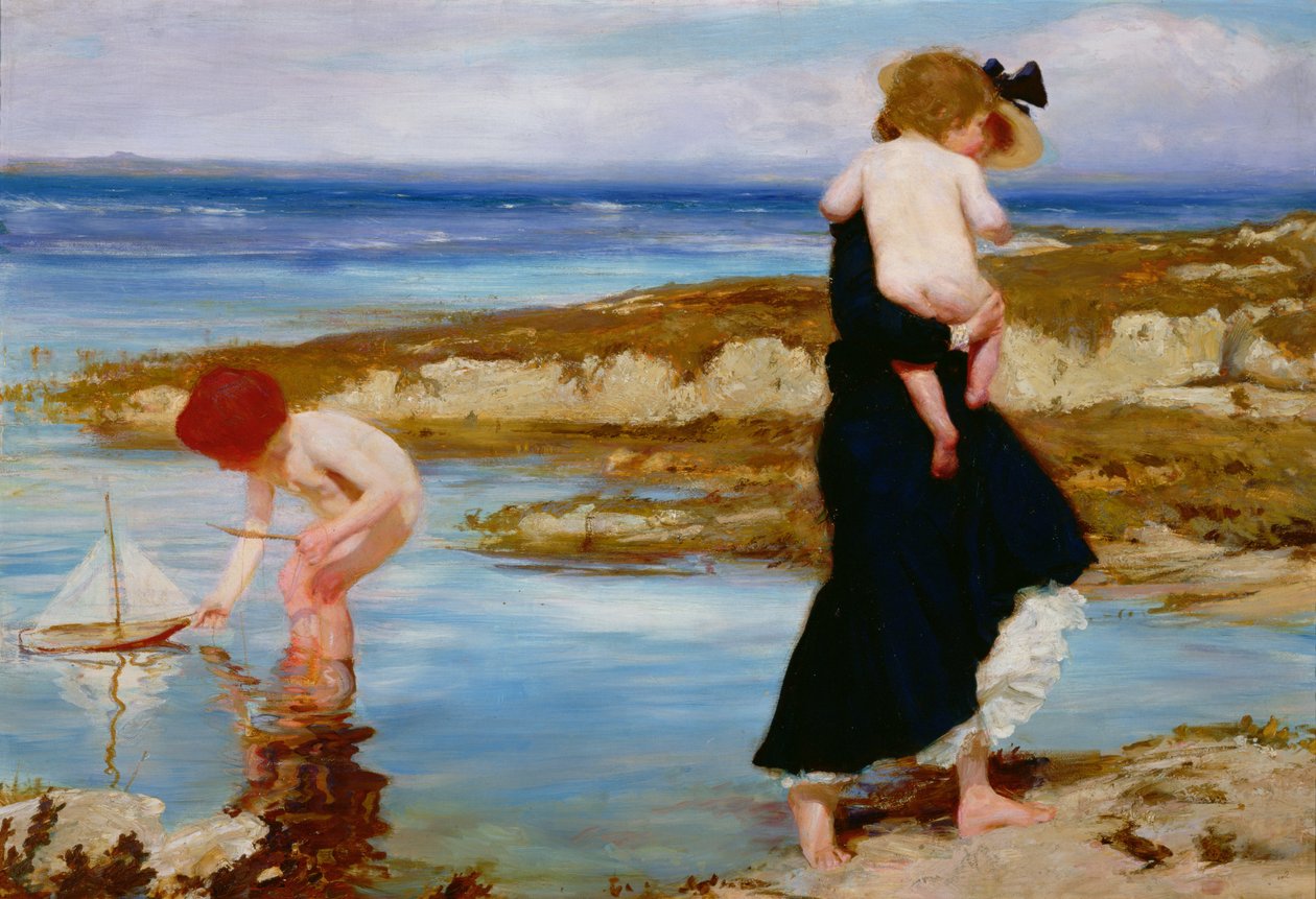 Wodne dzieci, 1903 autorstwa Charles Sims