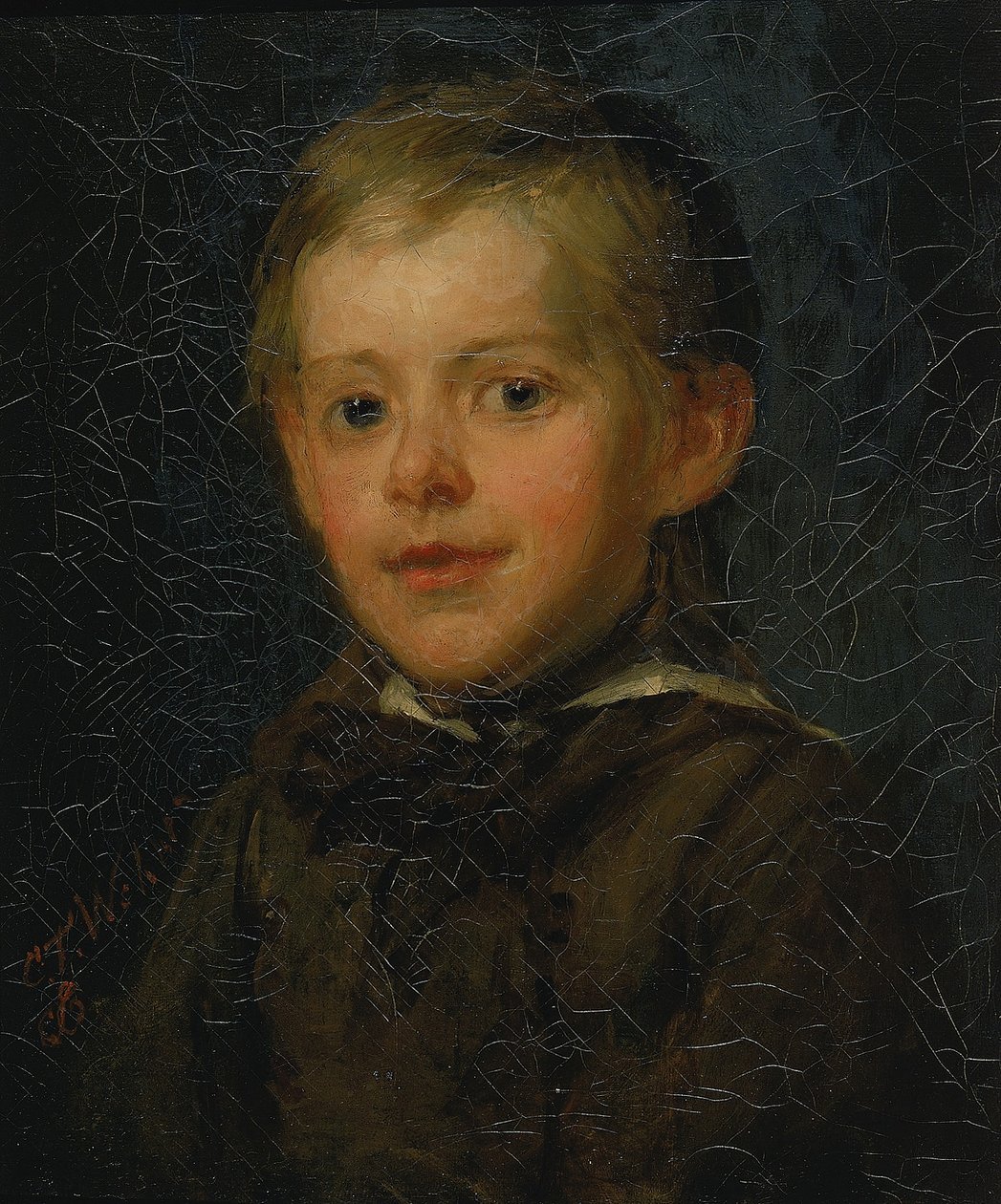 Portret chłopca autorstwa Charles T. Webber
