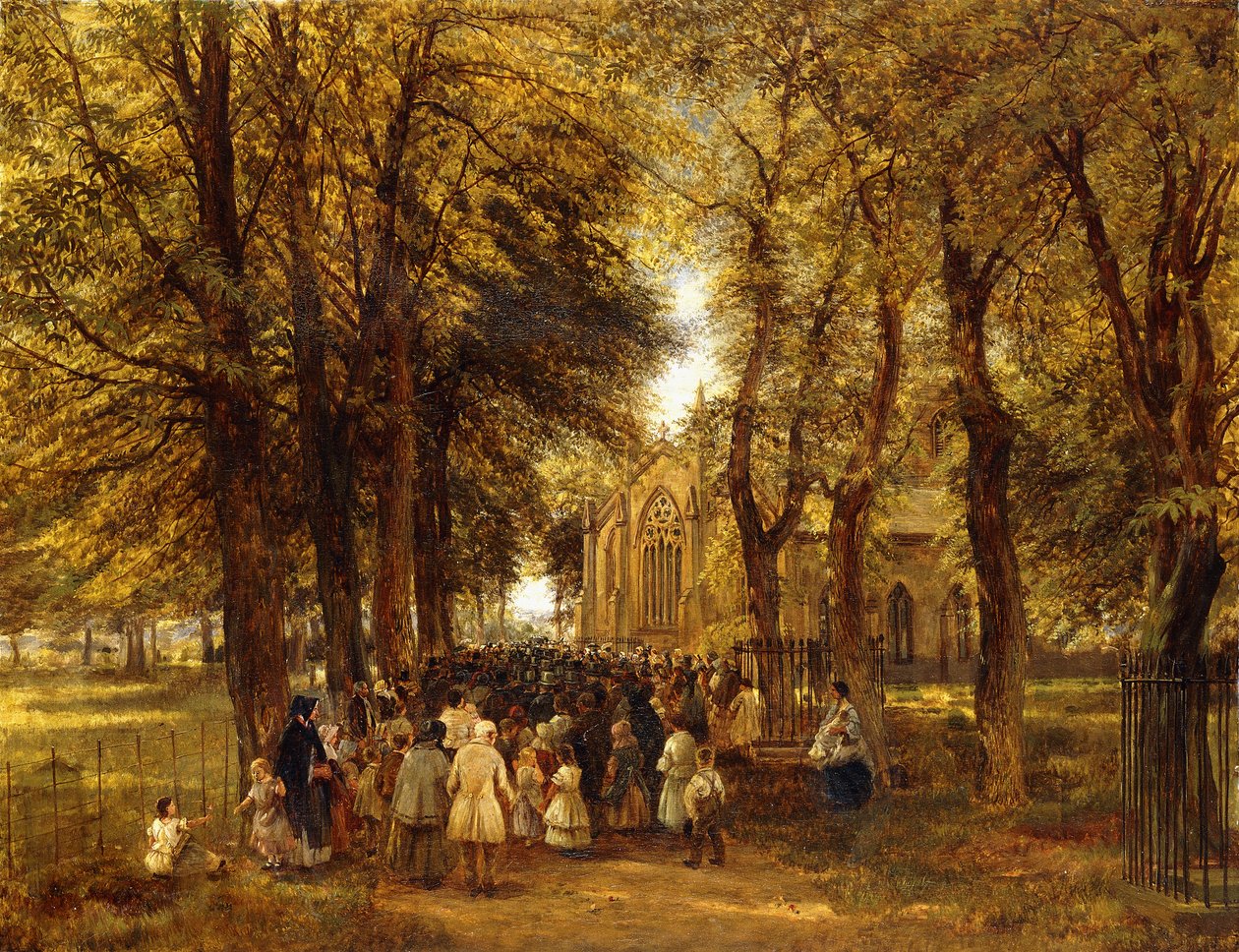 Wesele na wsi, autorstwa Charles Thomas Burt