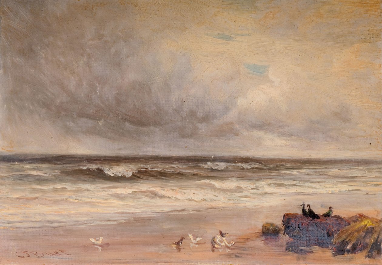 Wybrzeże Morza, 1887. autorstwa Charles Thomas Burt