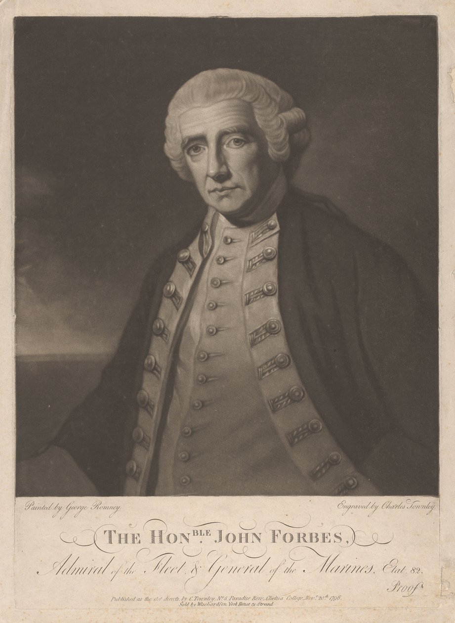 O Honorável John Forbespolish autorstwa Charles Townley