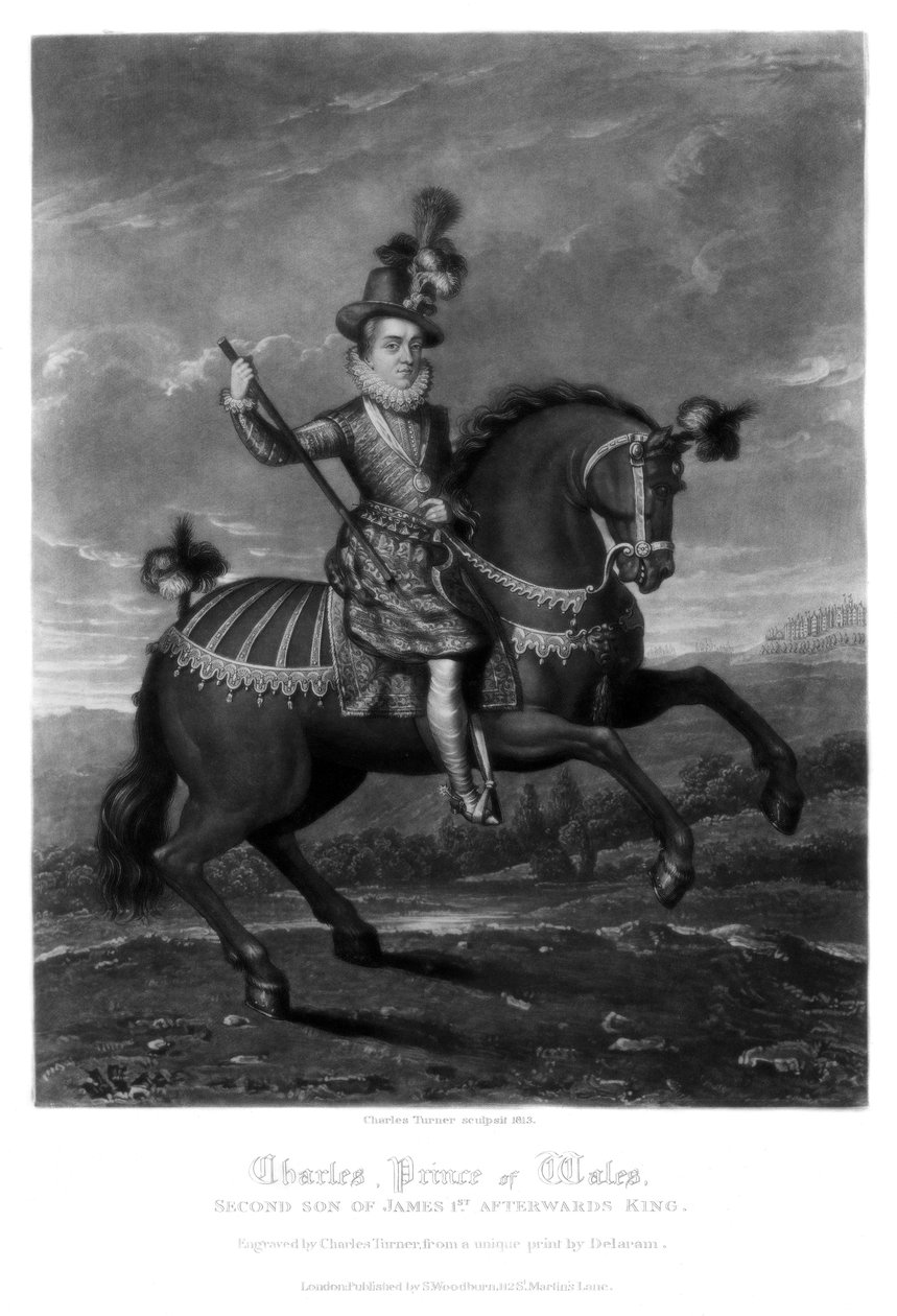 Karol, książę Walii, 1816. autorstwa Charles Turner