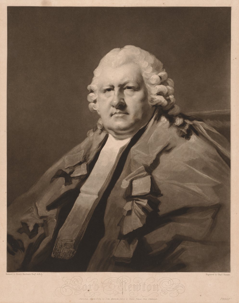 Lord Newton, 1814. autorstwa Charles Turner