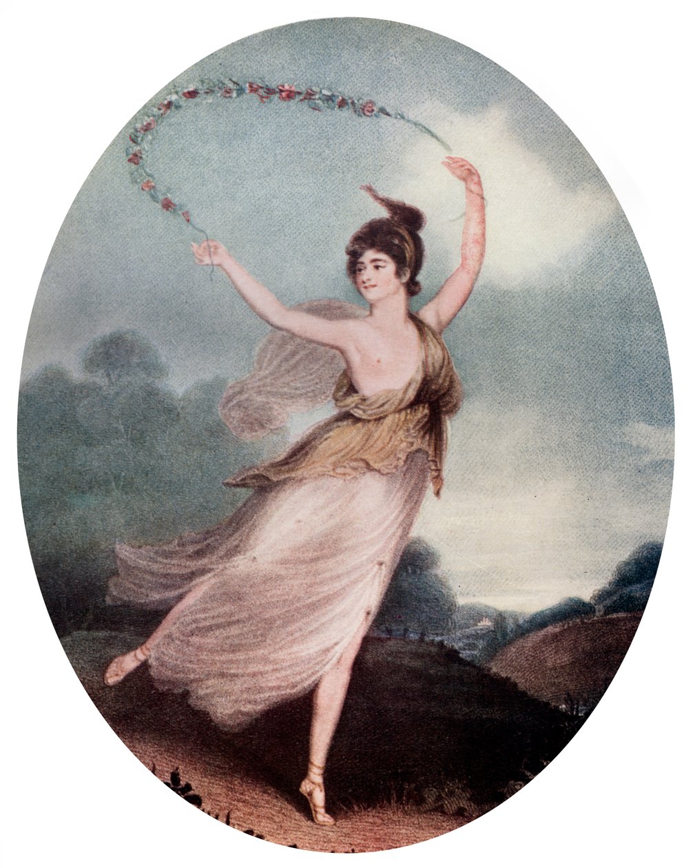 Panna Celine Parisot, 1799. autorstwa Charles Turner