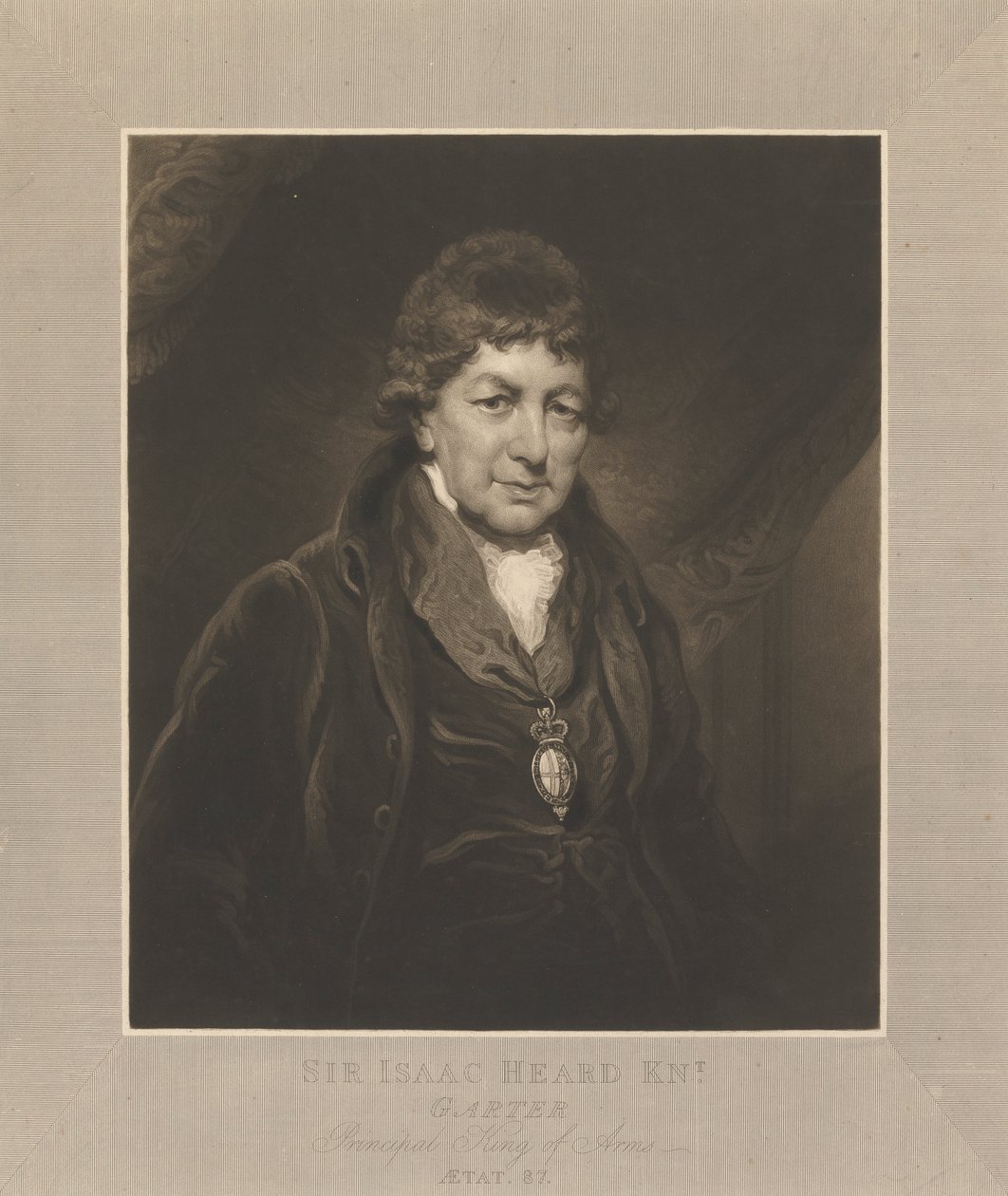 Sir Isaaca Hearda autorstwa Charles Turner