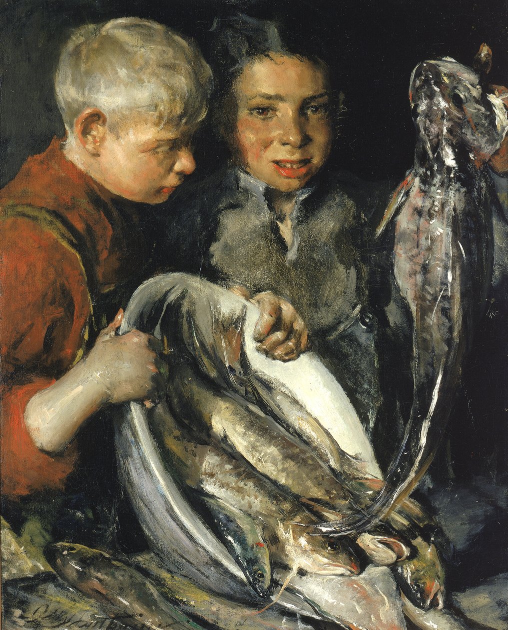 Dzieci Rybaka, ca. 1902. autorstwa Charles Webster Hawthorne