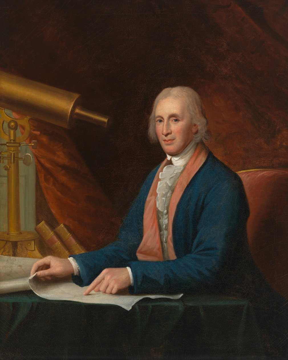 David Rittenhouse, 1796. autorstwa Charles Willson Peale