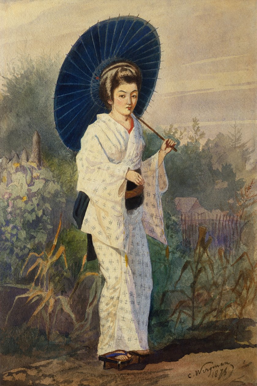 Japonka autorstwa Charles Wirgman