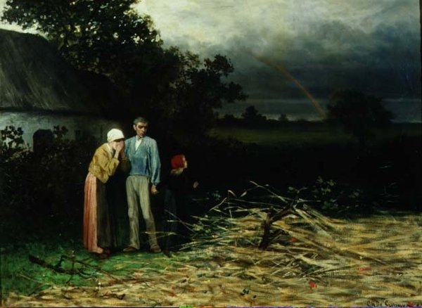 Utracone żniwa autorstwa Charles de Groux