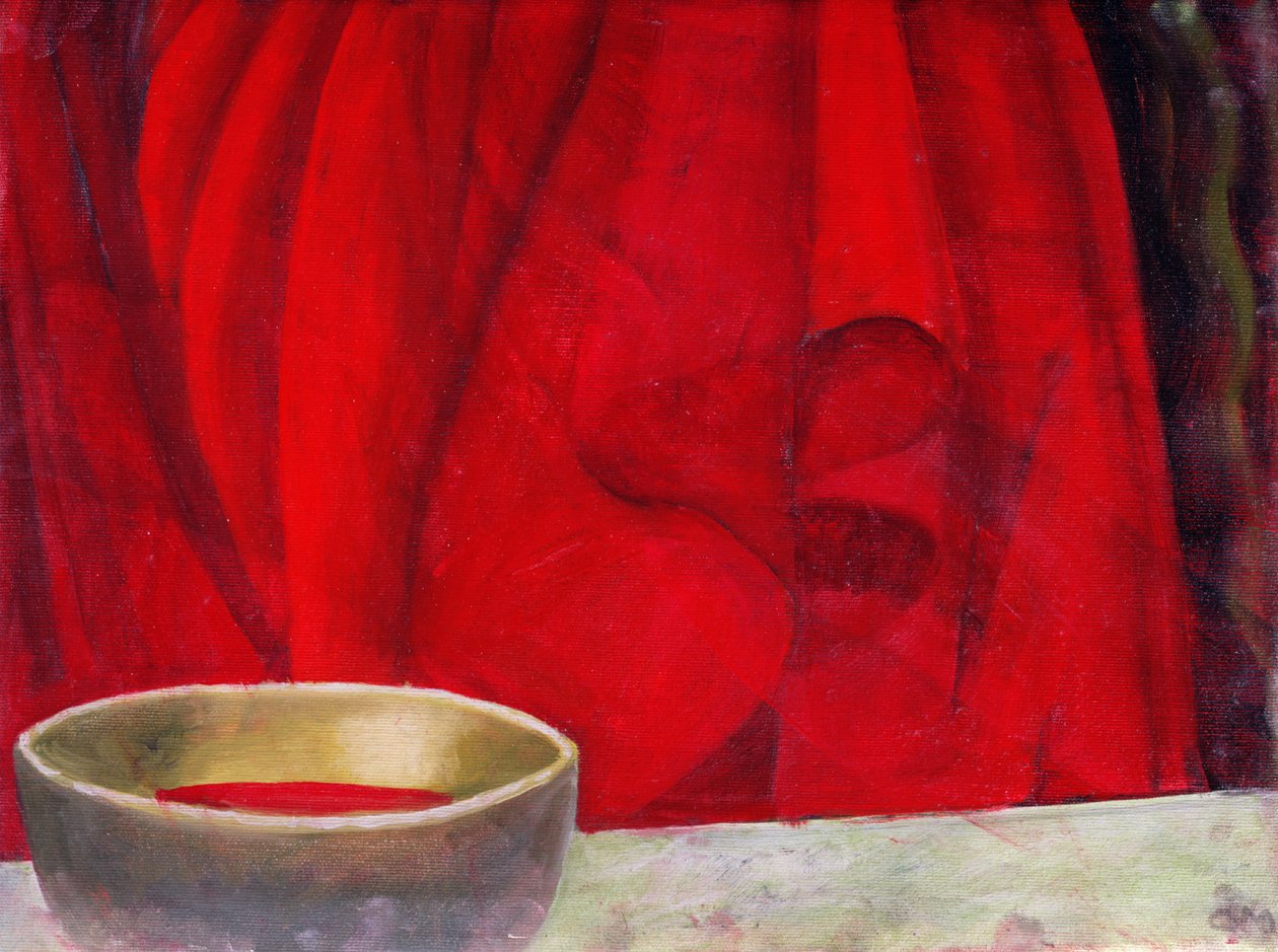 Błyszcząca czerwień, 2003 autorstwa Charlotte Moore