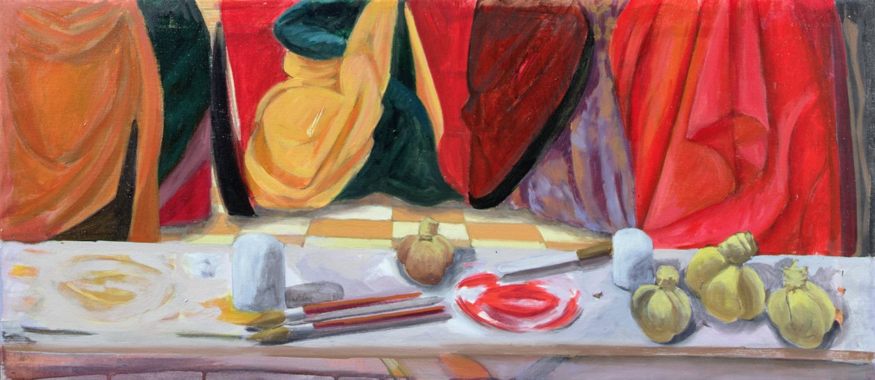 Wenecki czerwony, 2003 autorstwa Charlotte Moore