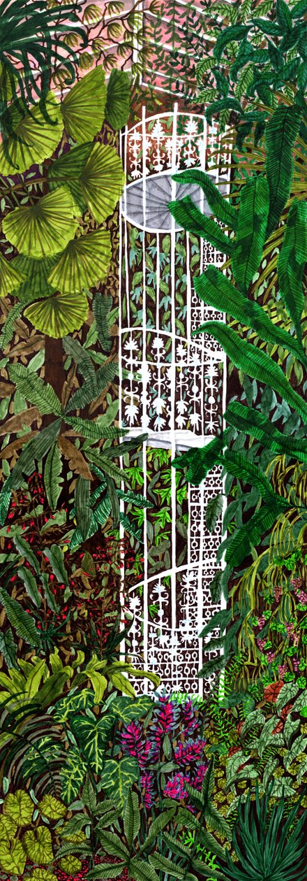 Ogrody Kew #3, 2020 autorstwa Charlotte Orr