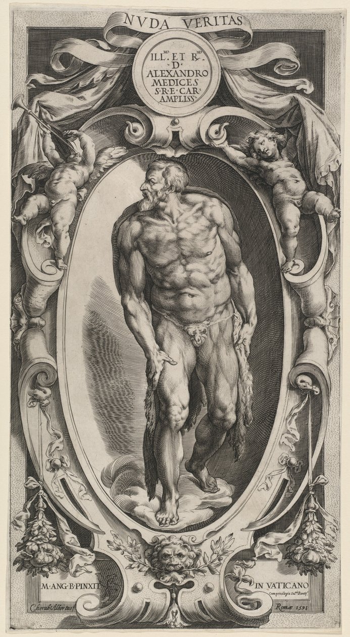 Św. Jan Chrzciciel, 1591. autorstwa Cherubino Alberti