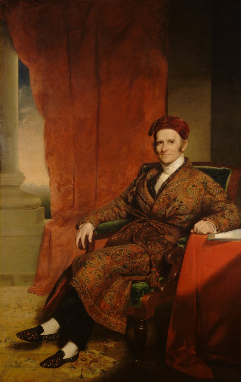 Amos Lawrence autorstwa Chester Harding
