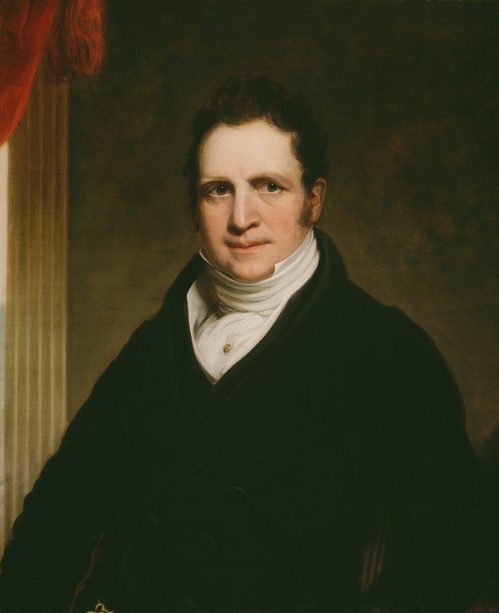 Thomas Abthorpe Cooper 1776-1849, ok. 1930 r. 1822. autorstwa Chester Harding