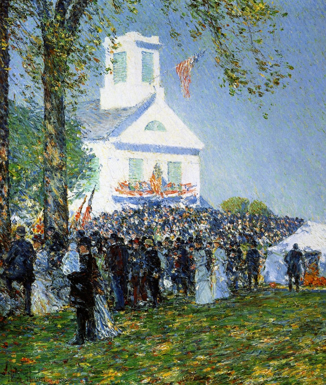 Targi Kraju Amerykańskiego autorstwa Childe Frederick Hassam
