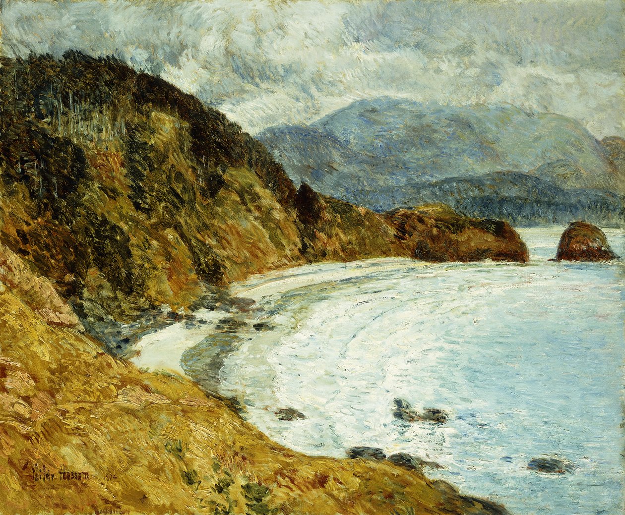 Plaża Ecola, Oregon autorstwa Childe Frederick Hassam